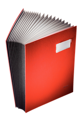 LEITZ SIGNATURE BOOK 20 COMP RED COL - Al Masam Stationery LLC